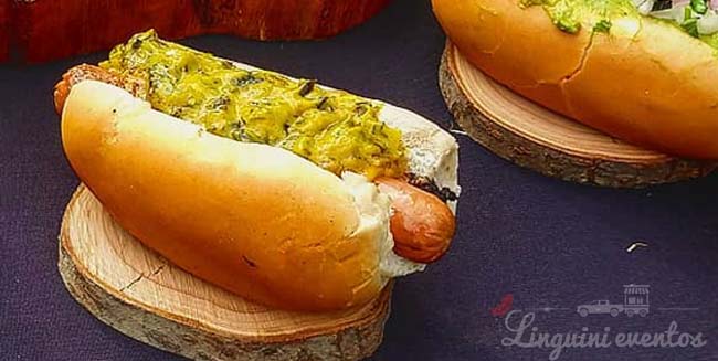 carrito de comida de completos para tu evento