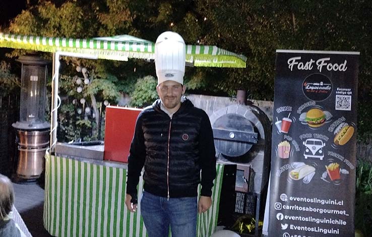 siguenos en Tik Tok eventos linguini